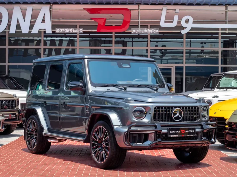 2026 Mercedes-Benz G-Class G 63 AMG 4.0 Litres V8 Biturbo Petrol Engine Grey Black SUV