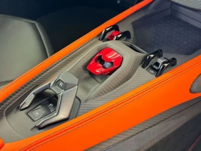 2026 Lamborghini Revuelto STD 6.5L V12 Hybrid Naturally Aspirated Engine Orange Black Coupe