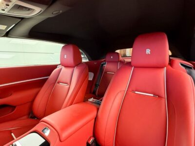 2020 Rolls-Royce Dawn Silver Package 6.6L 12 Cylinders Petrol Engine White Red Convertible