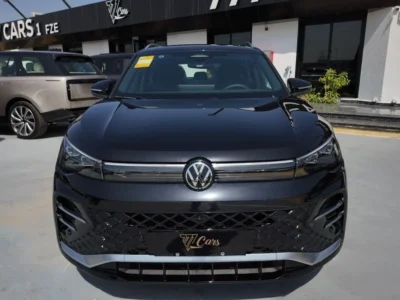 2025 VOLKSWAGEN TIGUAN L PRO 330TSI R-LINE SMART LEADING 4 Cylinders Black SUV