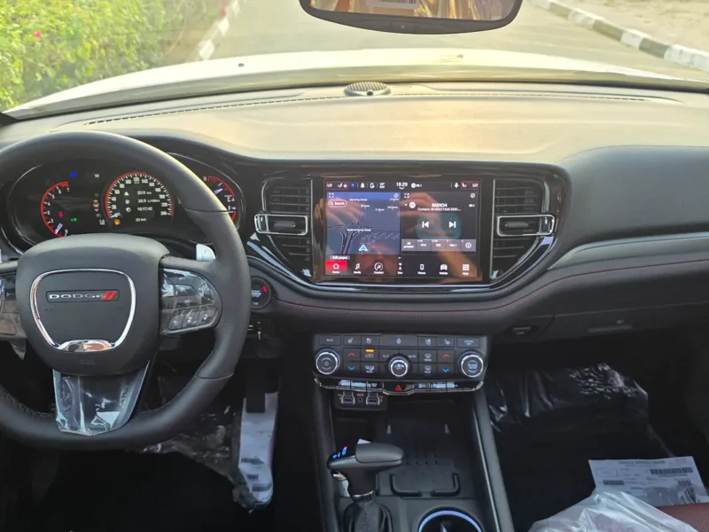 2025 Dodge Durango GT 6 Cylinders Petrol Engine White Red SUV GCC Specs
