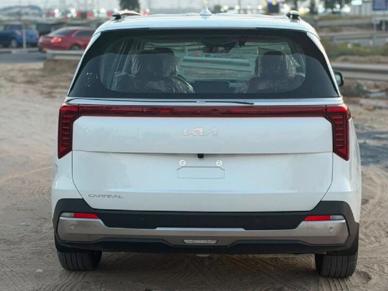 2026 KIA CARNIVAL 3.5 Litres 6 Cylinders Petrol Engine White Red SUV GCC Specs