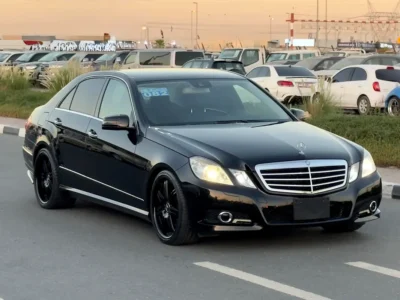 2009 Mercedes-Benz E-Class E 350 6 Cylinders Engine Black Sedan AUCTION GRADE 4 /B