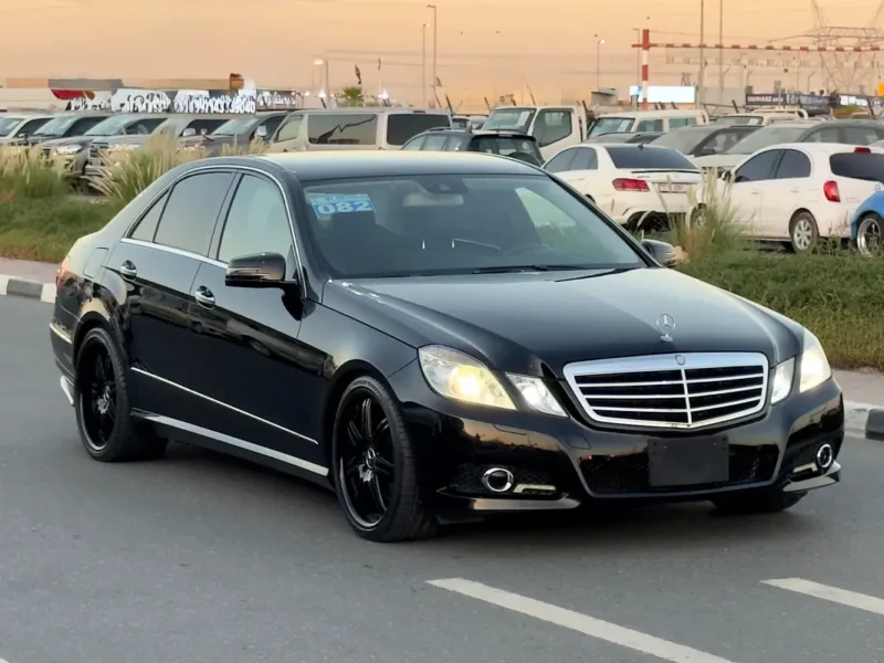 2009 Mercedes-Benz E-Class E 350 6 Cylinders Engine Black Sedan AUCTION GRADE 4 /B