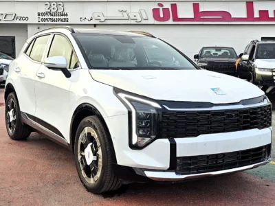 2026 Kia Sportage 2.0 Litres 4 Cylinders Petrol Engine White Grey SUV Full Option GCC Specs