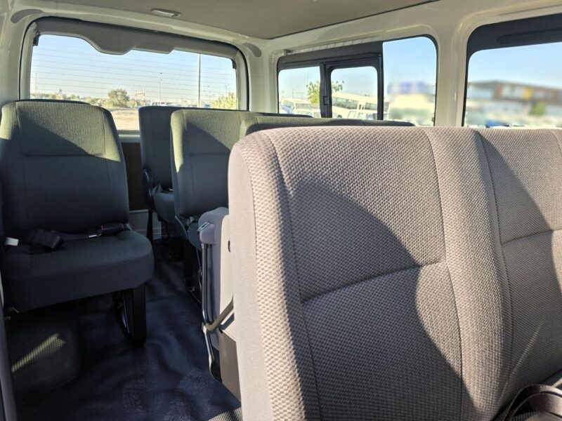 2026 Toyota Hiace Std Roof 15 Seater 2.7 Litres 4 Cylinders Petrol Engine White Grey Manual