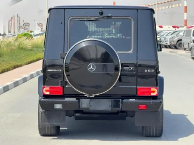 2018 Mercedes-Benz G-Class G 63 AMG 8 Cylinders Petrol Engine Black SUV Clean Title
