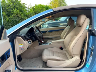 2011 Mercedes-Benz E-Class E 350 6 Cylinders Engine Blue Beige Coupe Pristine Condition