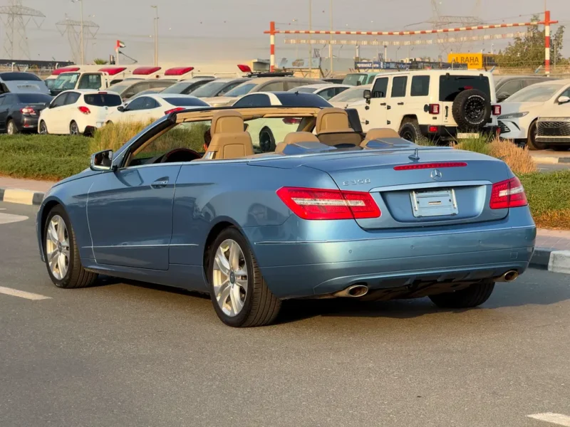 2011 Mercedes-Benz E-Class E 350 6 Cylinders Engine Blue Beige Coupe Pristine Condition