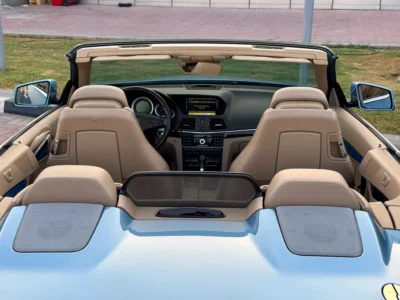 2011 Mercedes-Benz E-Class E 350 6 Cylinders Engine Blue Beige Coupe Pristine Condition