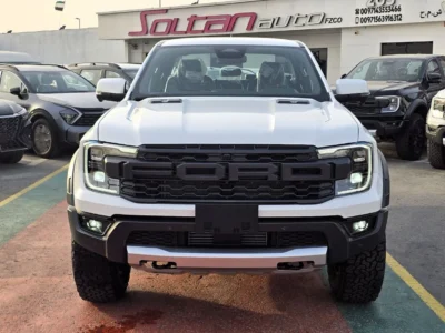 2025 FORD Ranger Raptor 2.0L 4 Cylinders Diesel Engine White Black Pickup Truck Full Option