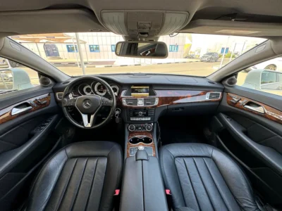 2011 Mercedes-Benz CLS-Class CLS 350 BlueEFFICIENCY 6 Cylinders White Black Sedan
