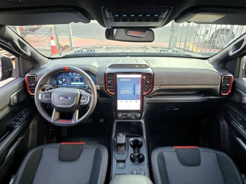 2025 FORD Ranger Raptor 2.0 Litres 4 Cylinders Diesel Engine Black Pickup Truck Full Option