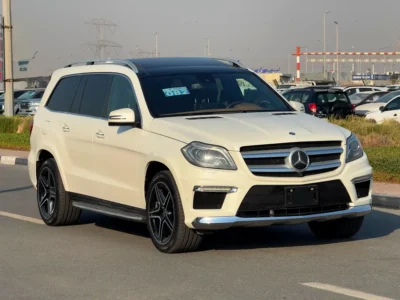 2014 Mercedes-Benz GL-Class GL 550 4MATIC 8 Cylinders Petrol Engine White Brown SUV
