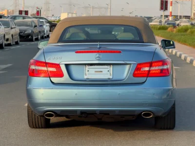 2011 Mercedes-Benz E-Class E 350 6 Cylinders Engine Blue Beige Coupe Pristine Condition