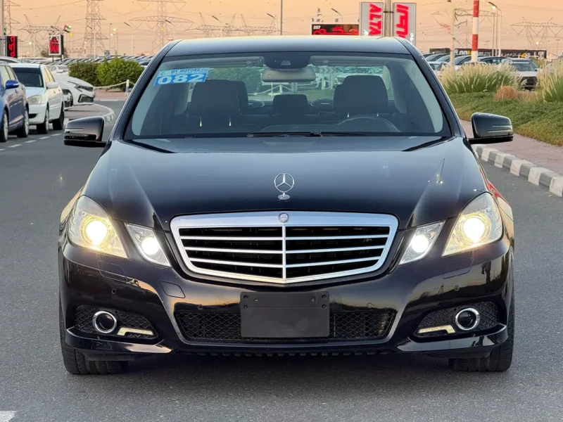 2009 Mercedes-Benz E-Class E 350 6 Cylinders Engine Black Sedan AUCTION GRADE 4 /B