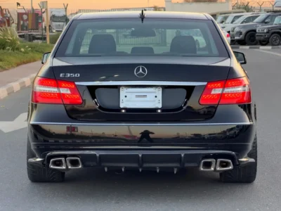 2009 Mercedes-Benz E-Class E 350 6 Cylinders Engine Black Sedan AUCTION GRADE 4 /B