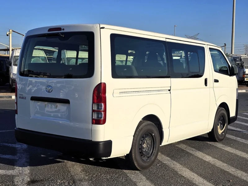 2026 Toyota Hiace Std Roof 15 Seater 2.7 Litres 4 Cylinders Petrol Engine White Grey Manual