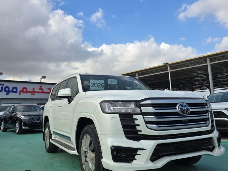 2026 TOYOTA LAND CRUISER LC300 GXR 3.5L Twin Turbo V6 Petrol Engine White Beige SUV