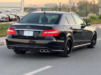 2009 Mercedes-Benz E-Class E 350 6 Cylinders Engine Black Sedan AUCTION GRADE 4 /B