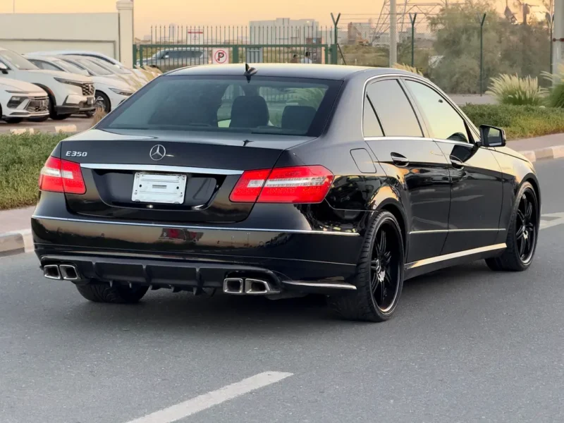 2009 Mercedes-Benz E-Class E 350 6 Cylinders Engine Black Sedan AUCTION GRADE 4 /B