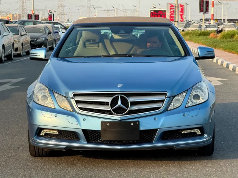 2011 Mercedes-Benz E-Class E 350 6 Cylinders Engine Blue Beige Coupe Pristine Condition