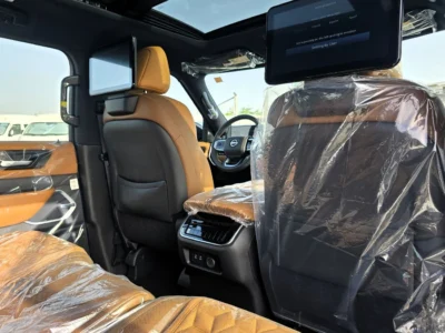 2026 Nissan Patrol LE Platinum City 3.5L Twin Turbo 6 Cylinders Petrol Engine White Tan SUV