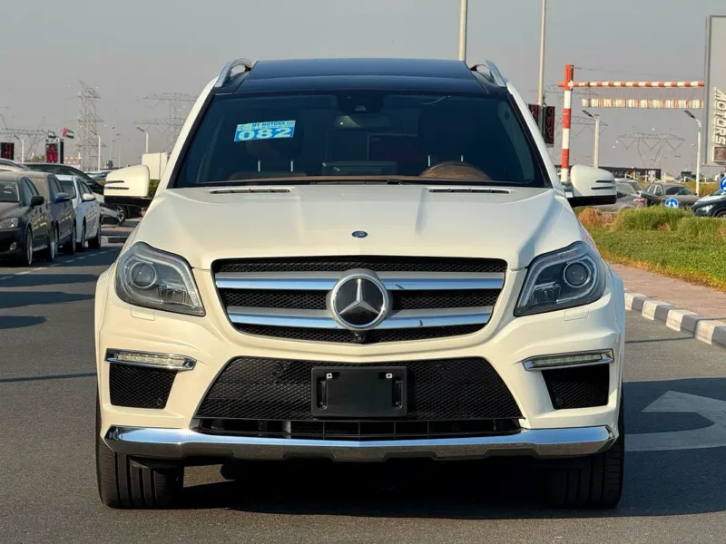 2014 Mercedes-Benz GL-Class GL 550 4MATIC 8 Cylinders Petrol Engine White Brown SUV