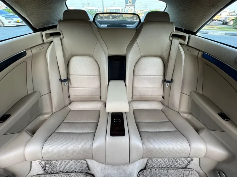 2011 Mercedes-Benz E-Class E 350 6 Cylinders Engine Blue Beige Coupe Pristine Condition