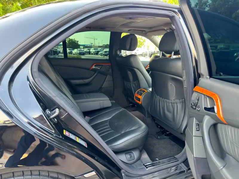 2003 Mercedes-Benz S-Class S 55 AMG 8 Cylinders Petrol Engine Black Sedan Clean Title