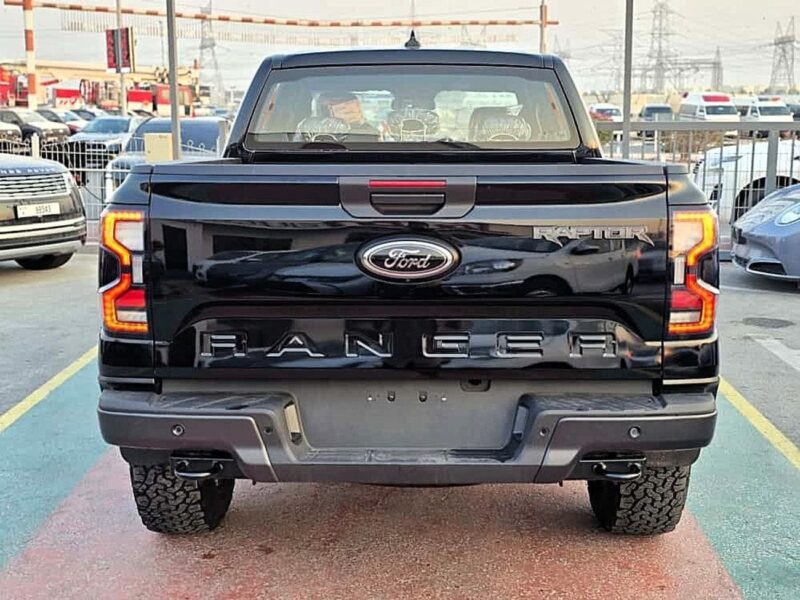 2025 FORD Ranger Raptor 2.0 Litres 4 Cylinders Diesel Engine Black Pickup Truck Full Option