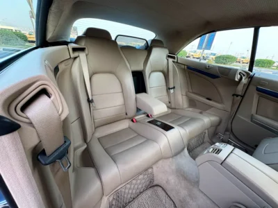 2011 Mercedes-Benz E-Class E 350 6 Cylinders Engine Blue Beige Coupe Pristine Condition