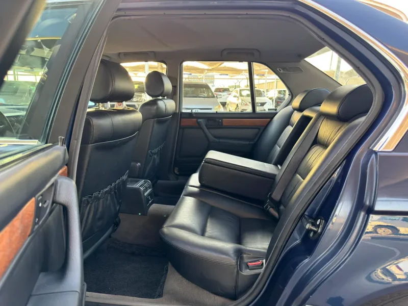1991 BMW 7-Series 735i 6 Cylinders Petrol Engine Blue Black Sedan Immaculate Condition