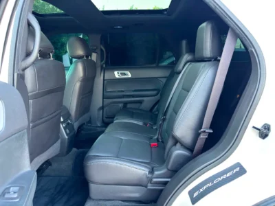 2015 Ford Explorer XLT 6 Cylinders Petrol Engine White Black SUV Japanese Specs
