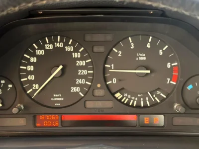 1991 BMW 7-Series 735i 6 Cylinders Petrol Engine Blue Black Sedan Immaculate Condition