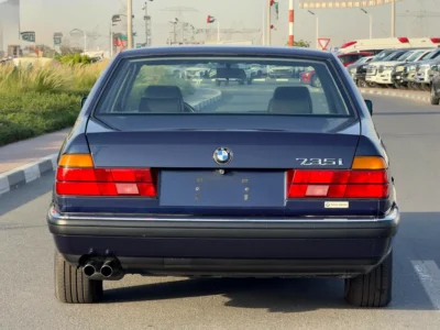 1991 BMW 7-Series 735i 6 Cylinders Petrol Engine Blue Black Sedan Immaculate Condition