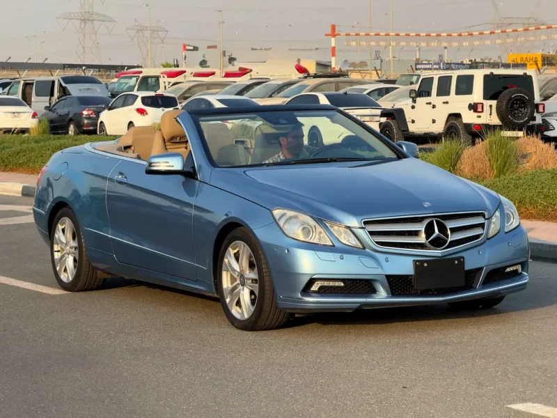 2011 Mercedes-Benz E-Class E 350 6 Cylinders Engine Blue Beige Coupe Pristine Condition