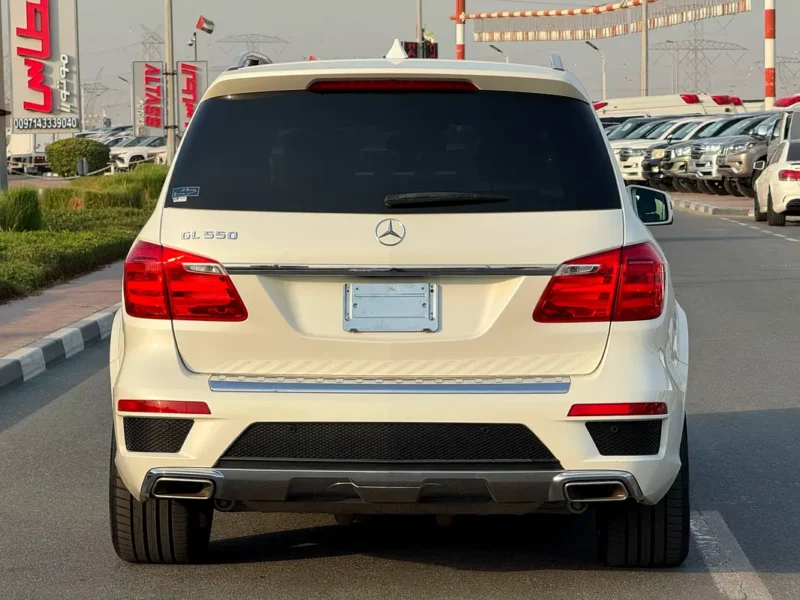 2014 Mercedes-Benz GL-Class GL 550 4MATIC 8 Cylinders Petrol Engine White Brown SUV