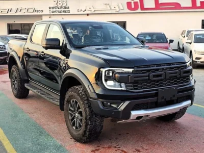 2025 FORD Ranger Raptor 2.0 Litres 4 Cylinders Diesel Engine Black Pickup Truck Full Option