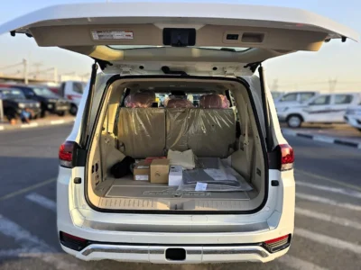 2026 Toyota Land Cruiser GXR 3.5L Twin Turbo 6 Cylinders Petrol Engine White Beige SUV GCC