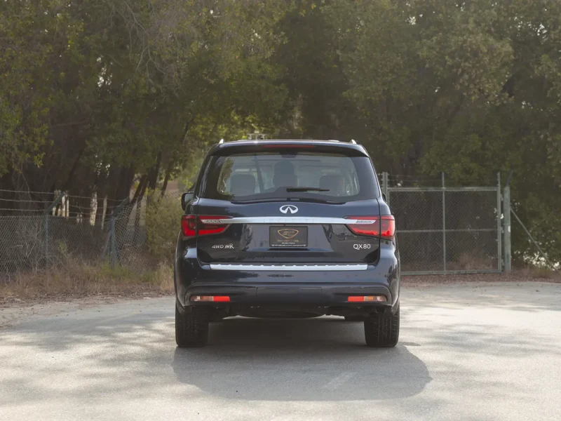 2024 Infiniti QX80 Luxury 5.6 Litres 8 Cylinders Petrol Engine Blue Brown SUV GCC