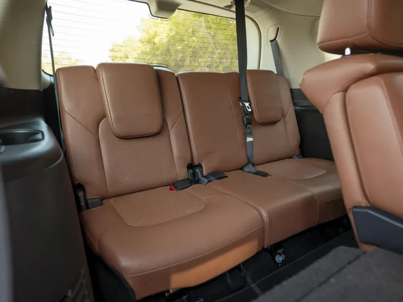 2024 Infiniti QX80 Luxury 5.6 Litres 8 Cylinders Petrol Engine Blue Brown SUV GCC