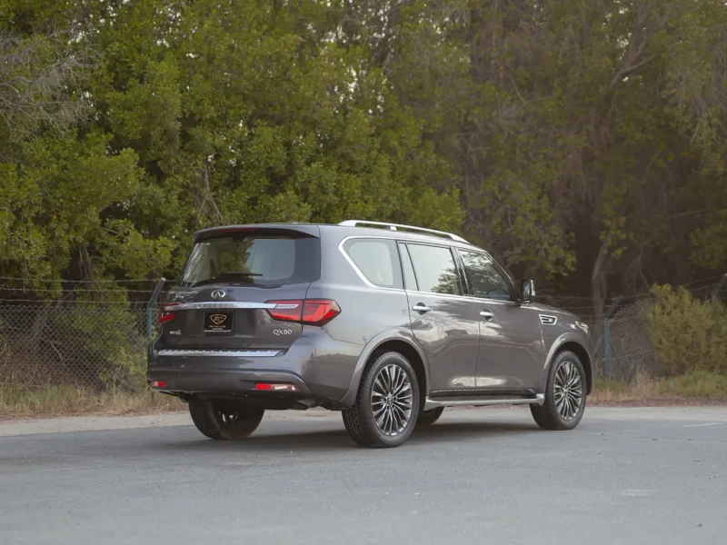 2023 Infiniti QX80 Sensory 5.6 Litres 8 Cylinders Petrol Engine Grey Brown SUV GCC