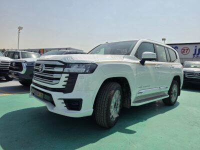 2026 TOYOTA LAND CRUISER LC300 GXR 4.0 Litres V6 Petrol Engine White Beige SUV