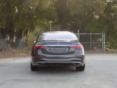 2021 Mercedes-Benz S-Class S 450 4MATIC 3.0L 6 Cylinders Petrol Engine Grey Brown Sedan