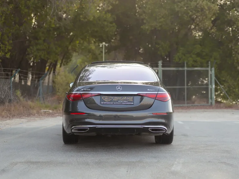 2021 Mercedes-Benz S-Class S 450 4MATIC 3.0L 6 Cylinders Petrol Engine Grey Brown Sedan