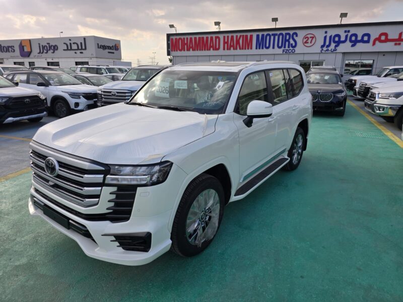 2026 TOYOTA LAND CRUISER LC300 GXR 3.5L Twin Turbo V6 Petrol Engine White Beige SUV