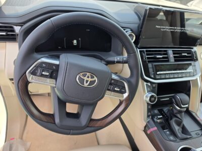 2026 TOYOTA LAND CRUISER LC300 GXR 4.0 Litres V6 Petrol Engine White Beige SUV