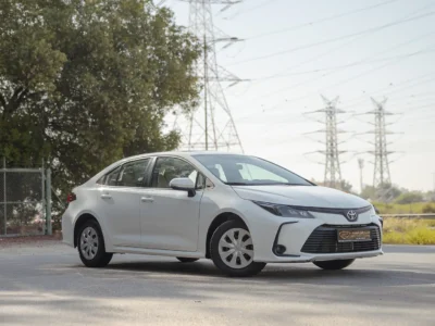 2024 Toyota Corolla XLI 1.6 Litres 4 Cylinders Petrol Engine White Grey Sedan GCC Specs