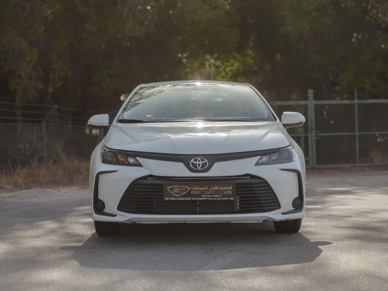 2024 Toyota Corolla XLI 1.6 Litres 4 Cylinders Petrol Engine White Grey Sedan GCC Specs